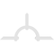 Ekena Millwork Ericson Architectural Grade PVC Gable Bracket, 72"W x 36"H x 2"D x 4"F, 12/12 Pitch GBP072X36X0204ERI00 - alternate 4